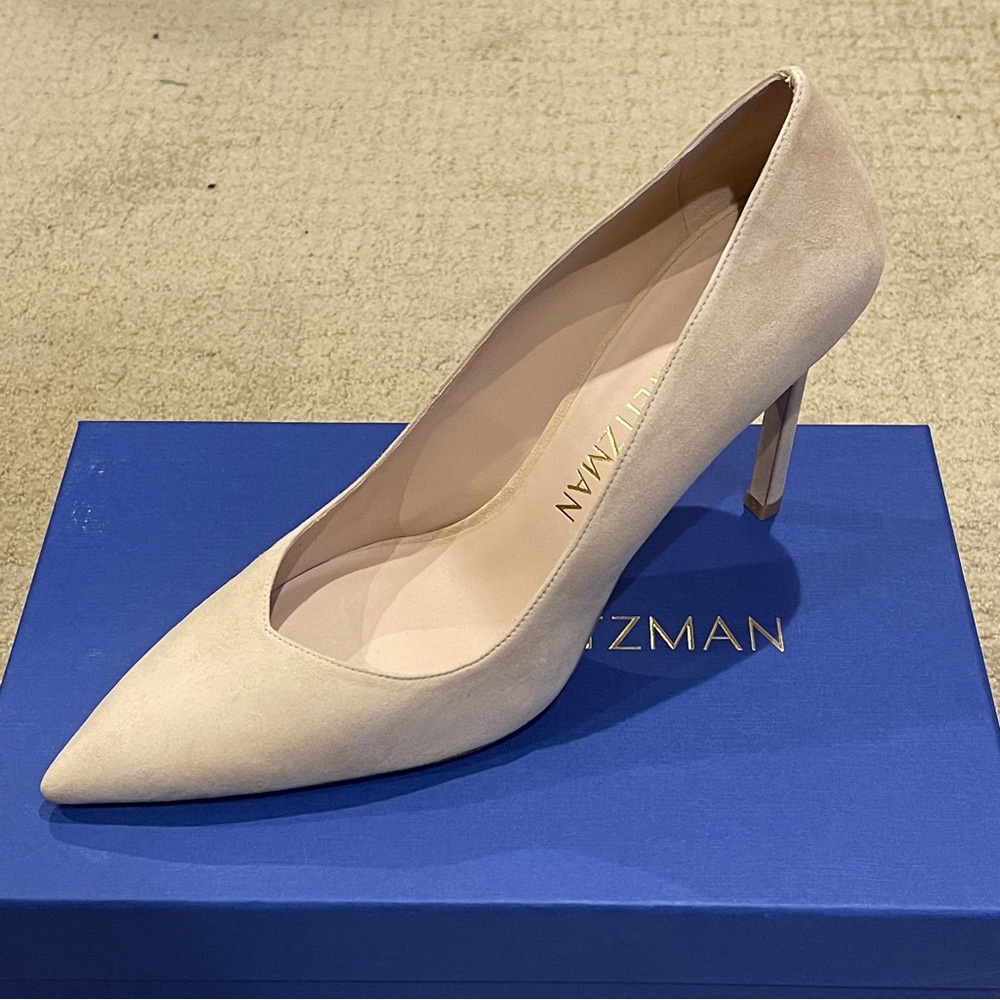 New Anny pump | Stuart Weitzman Nude in box pumps sz 11